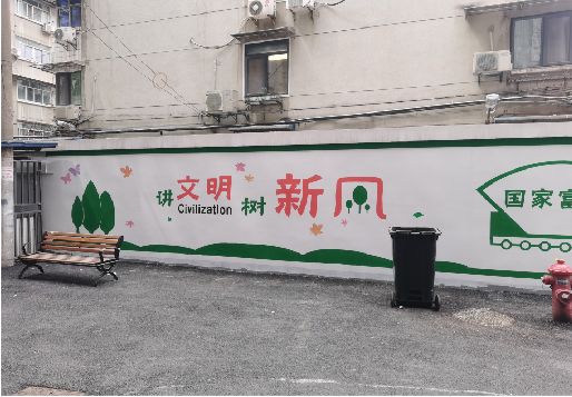 江阴社区墙绘